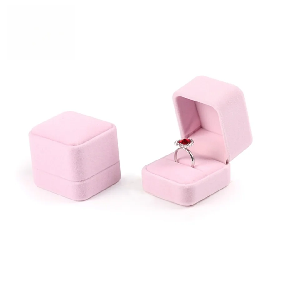 Small Proposal Ring Box Jewelry Gift Box for Ring Jewelry Gift Box for Engagement Proposal Wedding Day Keepsake Case - Image 10