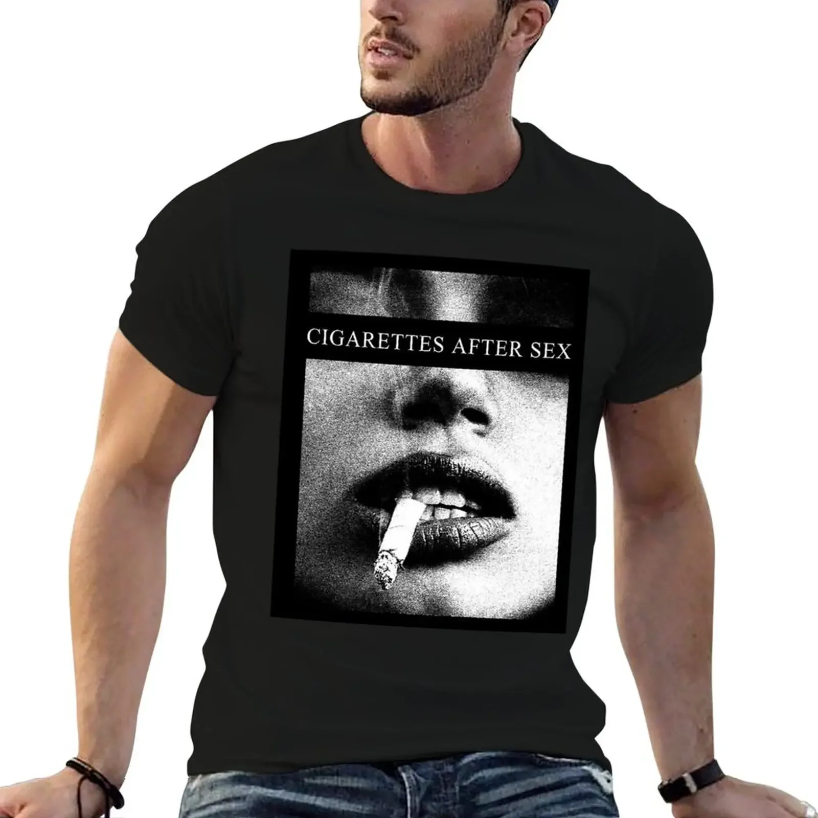 Cigaretes After Sex T-Shirt oversized t shirt vintage anime shirt for a boy mens designer clothes