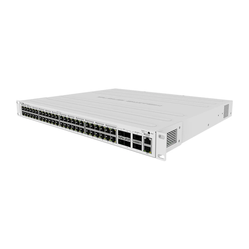 MikroTik CRS354-48P-4S+2Q+RM 48 منفذ 10-جيجابت POE 3 طبقات راوتر التبديل