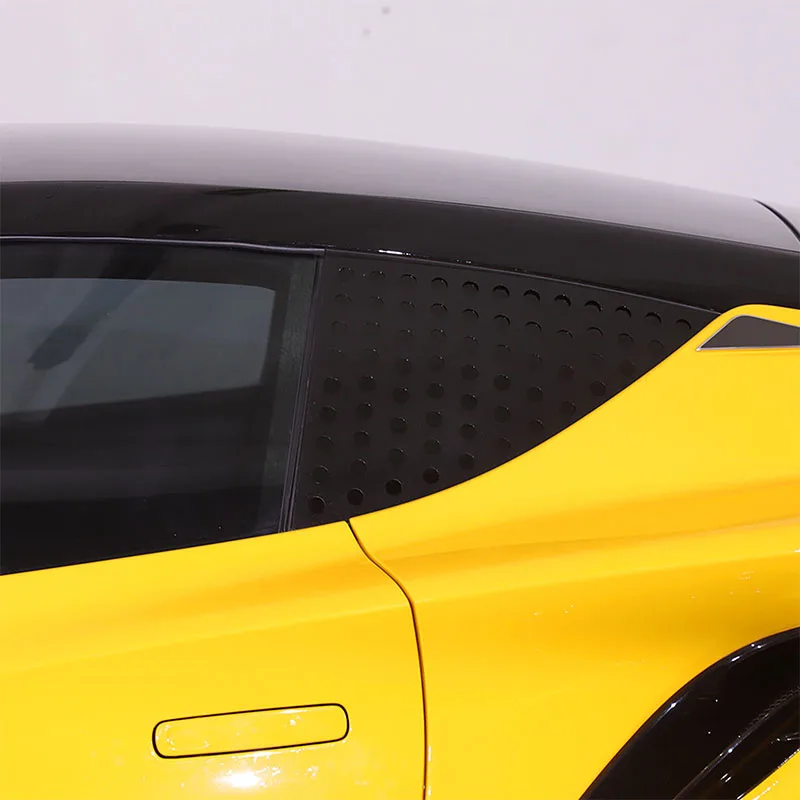 

For Lotus EMIRA 2021-2023 Aluminum Alloy Car Rear Window Glass Protector Decorative Sticker Car Accessories