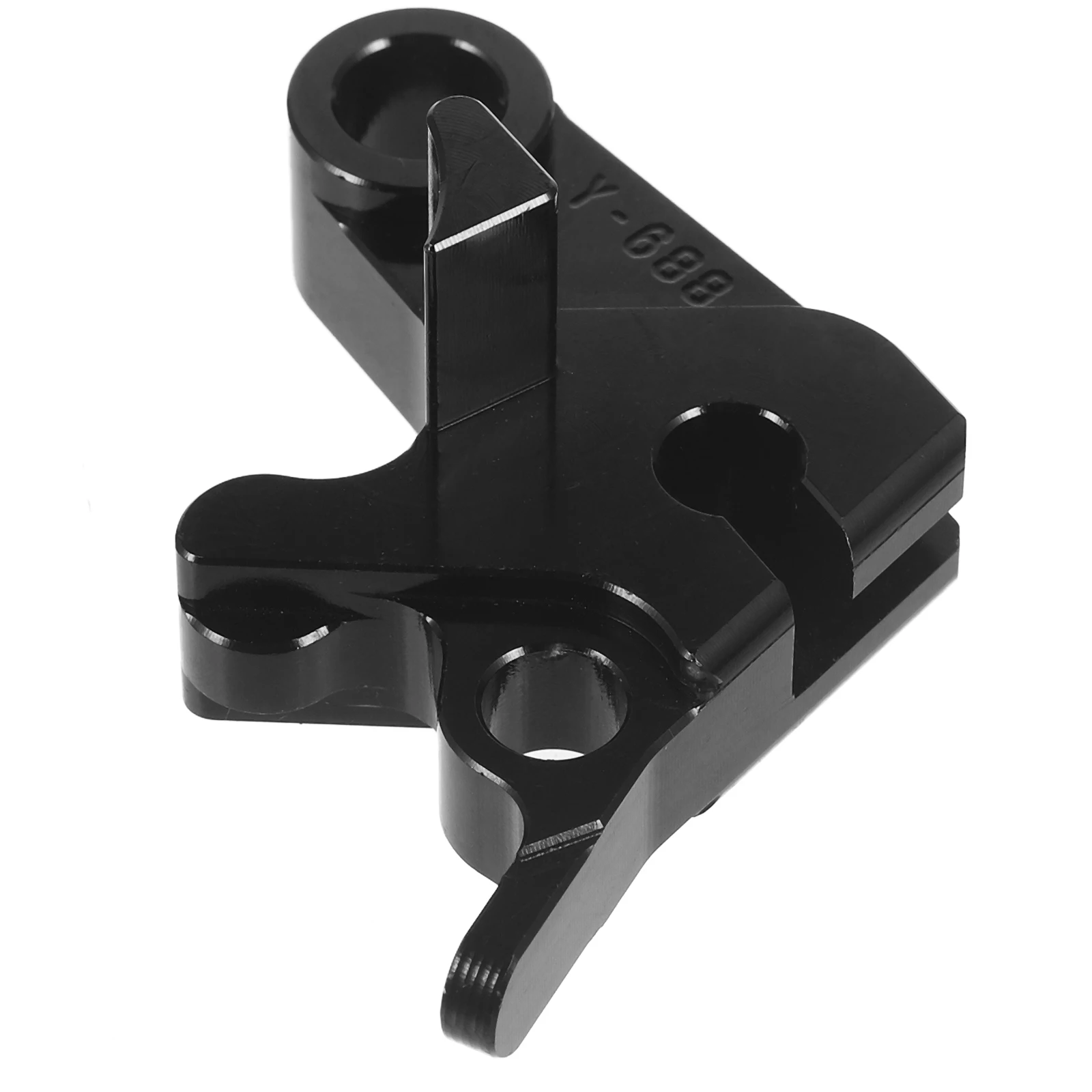 

Aluminum Alloy Motorcycle Brake Clutch Lever Handle Durable Portable Easy Install F-25 for Motorbike Electric Bike Riders