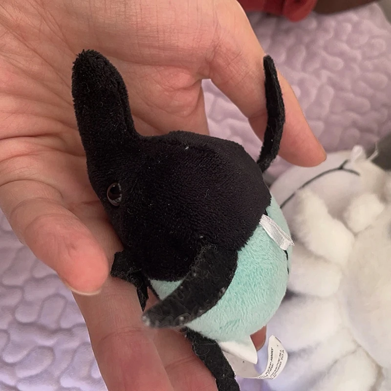 Plush Toys Hot Selling Beetle Doll Small Plush Doll Insect Unicorn Fairy Backpack Pendant Keychain Hanging Decoration Soft