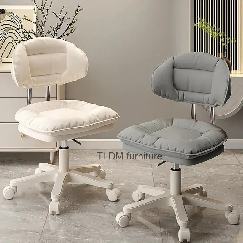 Simple Barber Chairs Beauty Stools Pulley Swivel Chair Beauty Salon Hairdressers Lift Cadeira De Salao De Beleza Salon Chairs