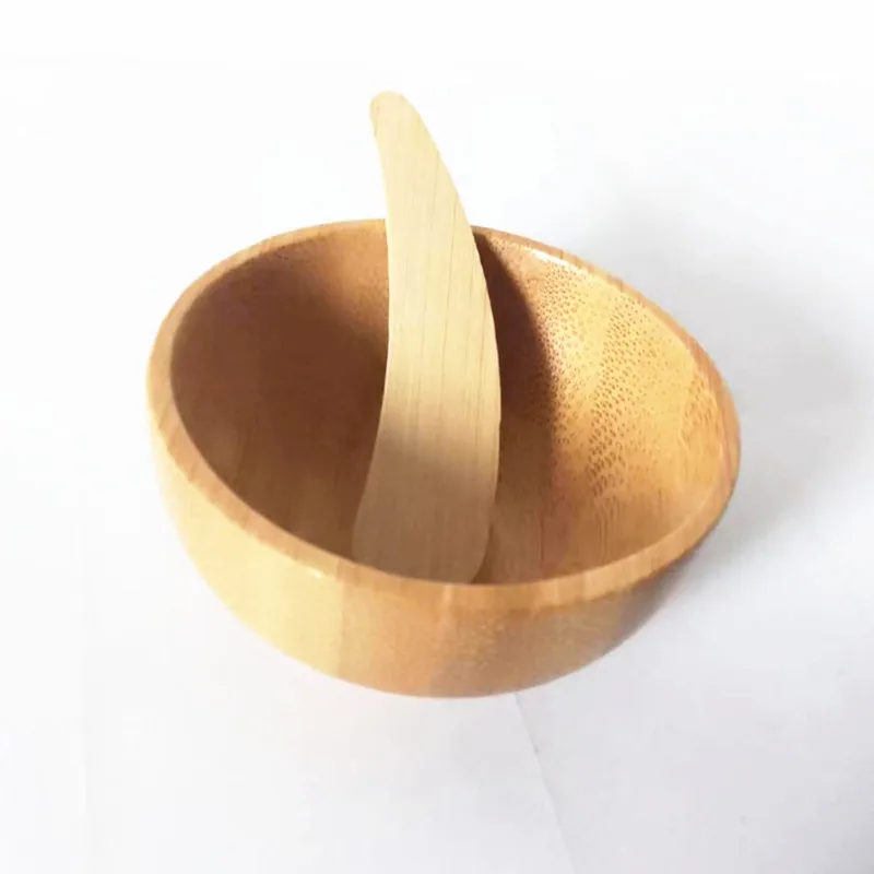 Eco-friendly Bamboo Mixing Bowl  Facial mask bowls