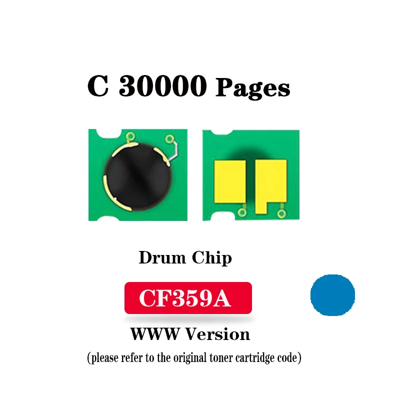 High Quality CF358A/CF359A/CF364A/CF365A Drum Chip for HP LaserJet M880z/M880z+NFC/M855xh/M855dh/M855x