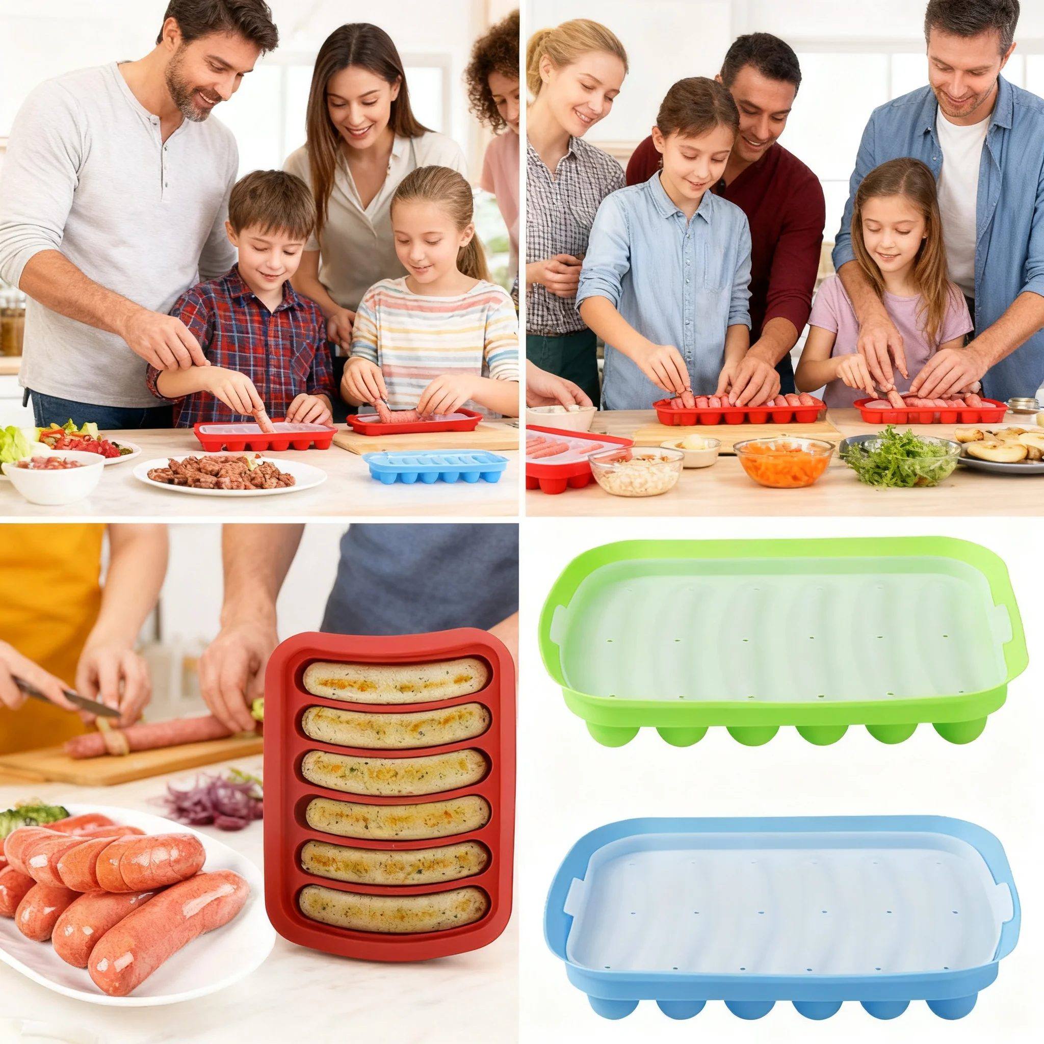 Forma de Silicone para Salsich - Baby Food Healthy avaliação e preço