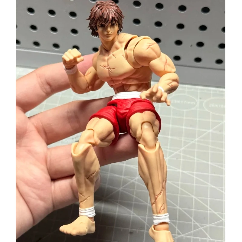 

Bhsa01 1/12 Hanma Baki Double Articulated Action Figure Full Set Collectible Figurine Toy For Anime Collectors Birthday Gift