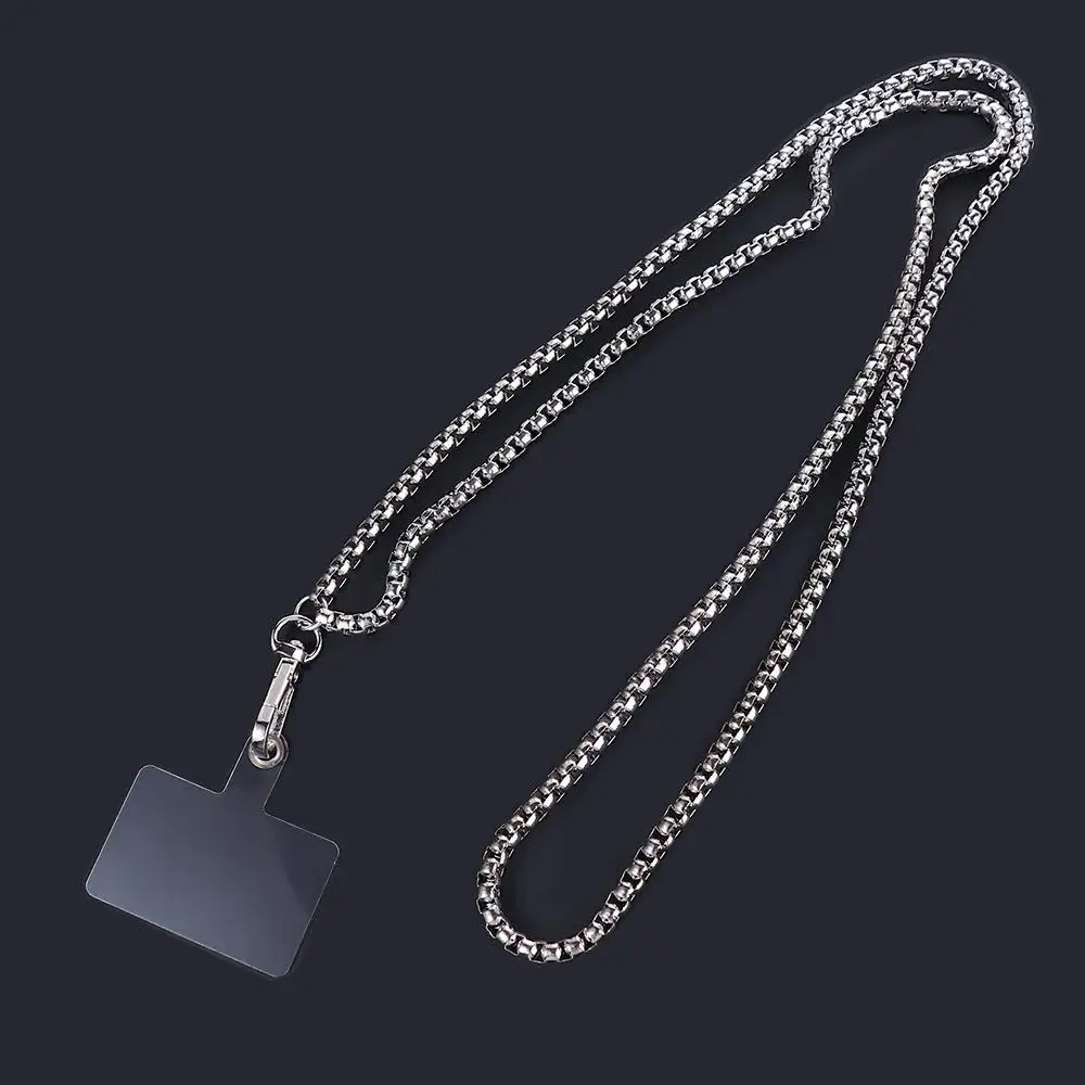 ジュエリーロング電話チャームバッグチェーン電話ストラップ金属電話ストラップクロスボディ電話チェーン電話ネックストラップ電話ケースぶら下げ