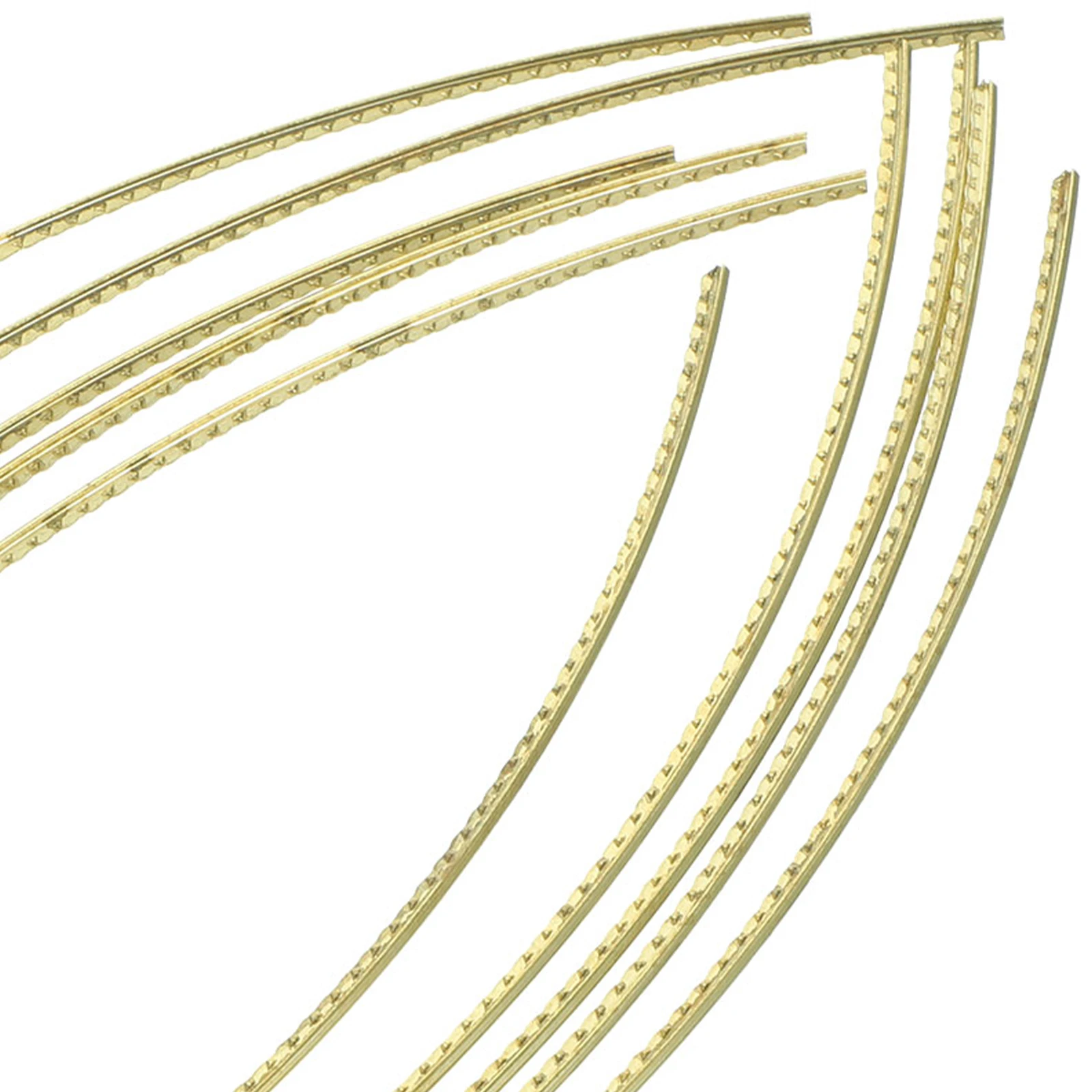 

10 Pcs Guitar Fret Tool Parts Accessories Brass Wires Tools Repair Kit Replacement