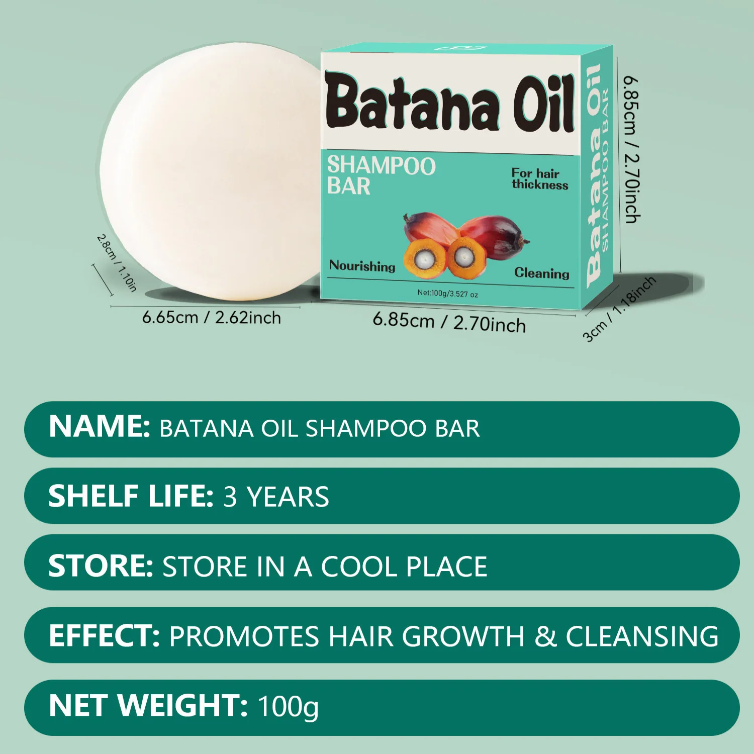 Batana shampoo 100g