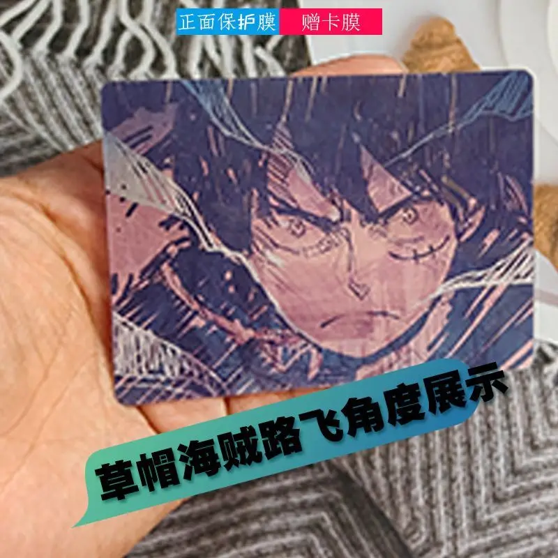 การ์ดวันพีซลายลูฟี่ โซโล ช็อปเปอร์ ฟิกเกอร์อนิเมะ ของเล่นการ์ตูน ที่คั่นหนังสือ ของขวัญวันเกิดสุดน่ารัก สินค้าอนิเมะ