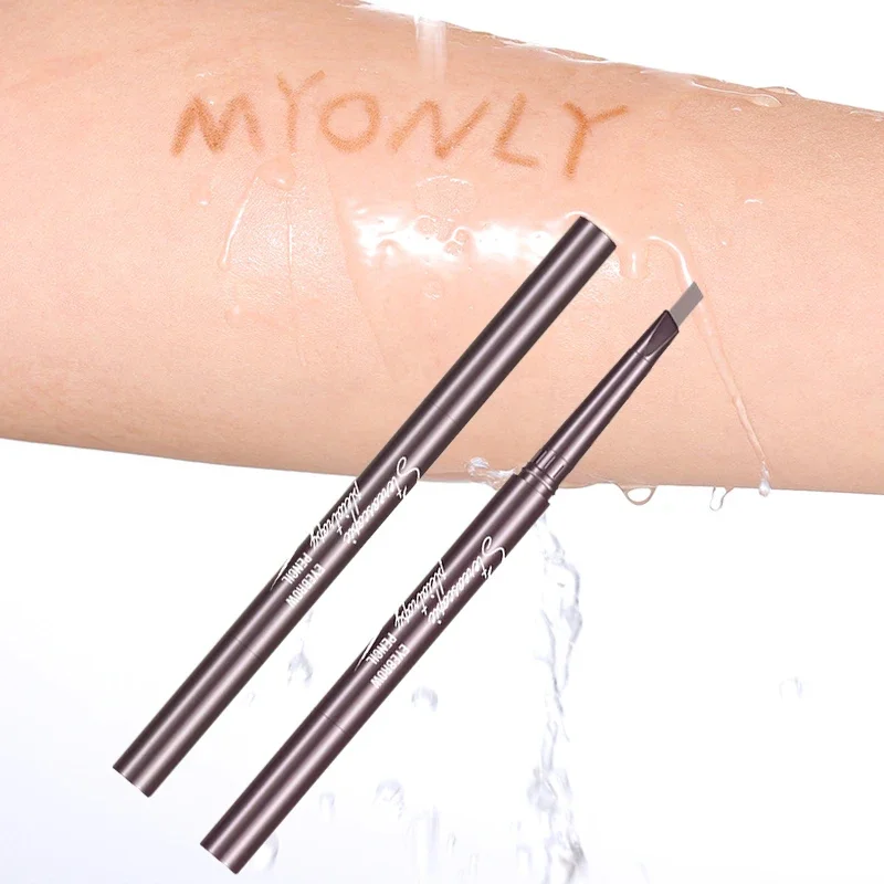 1Pcs Eyebrow Cosmetics Pencil Double-headed Eyebrow Tattoo Natural Long Lasting Make Up Paint Eyebrow Pencils 5Color Waterproof