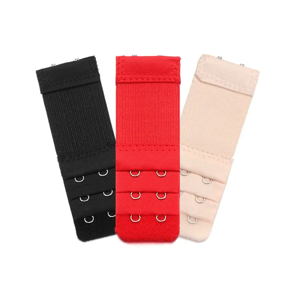 調節可能な2/3/4フックアクセサリー、ブラジャーストラップ、ブラエクステンダーフック、下着延長ブラバックル