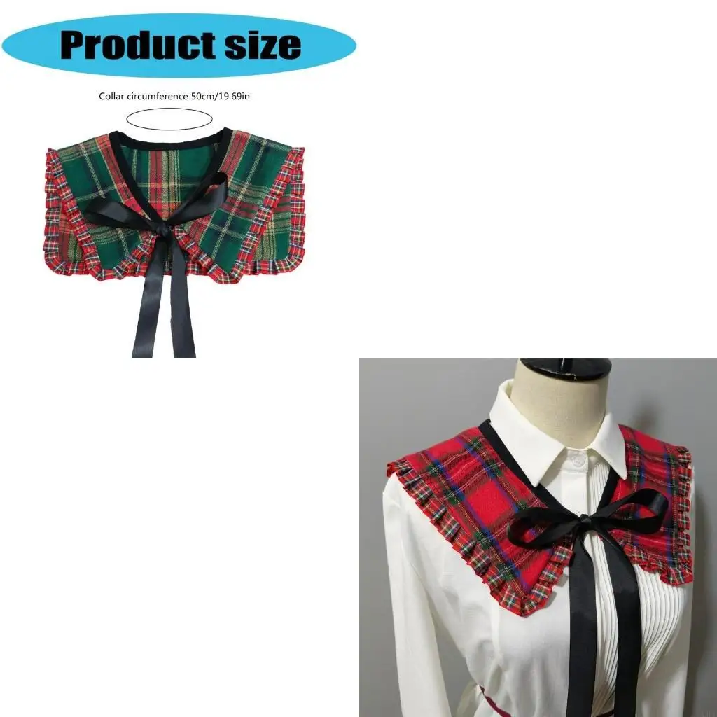 Mujeres Falso Collar Scarf