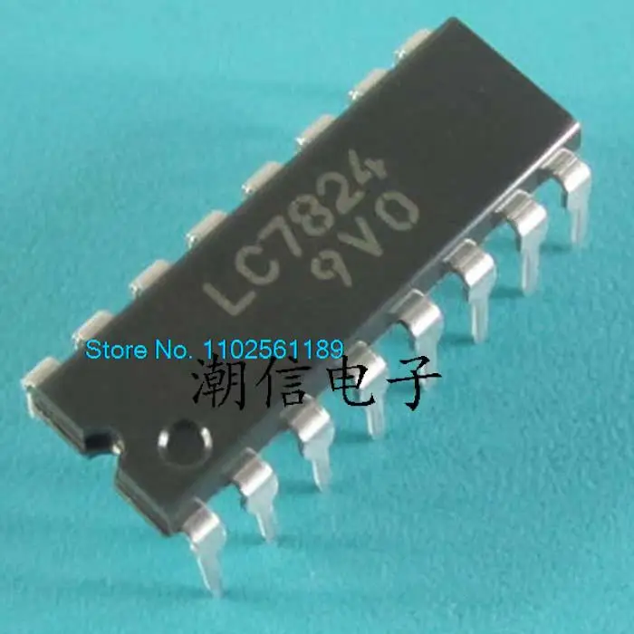 

10 шт./лот LC7824 DIP-16