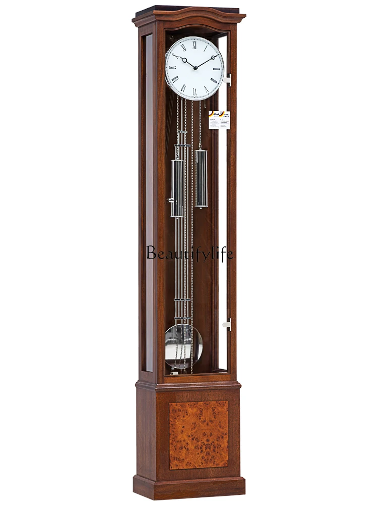 Modern Floor Clock Vertical Large Clock European Mechanical Movement