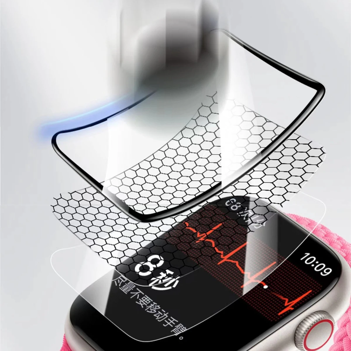 Protector Complex Film for Apple Watch Series 10 42/46mm HD Screen Anti-Scratch Protector IWatch Apple Watch Series 10 42/46mm