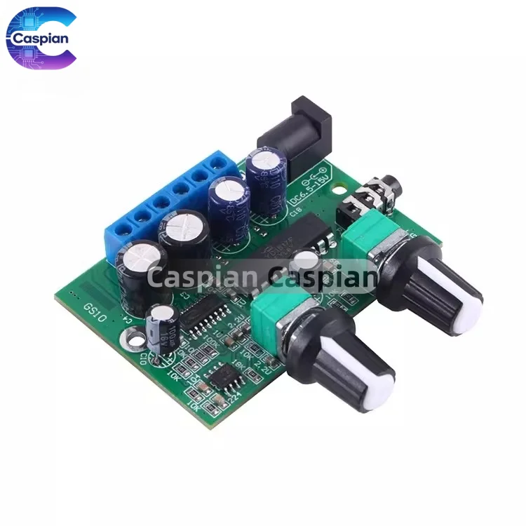 

1 Channel Amplifier Board Subwoofer Audio 3 Way Speaker Module Digital Mini Sound System Bass Boost 9V 12V