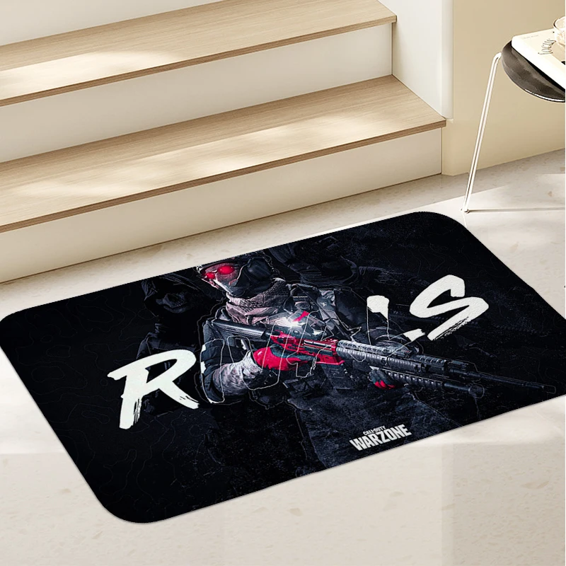 

Carpet for Bedroom Call of Dutys Living Room Outdoor Entrance Doormat Non-slip Foot Mat Bathroom Rug Bathmat Kitchen Accessories