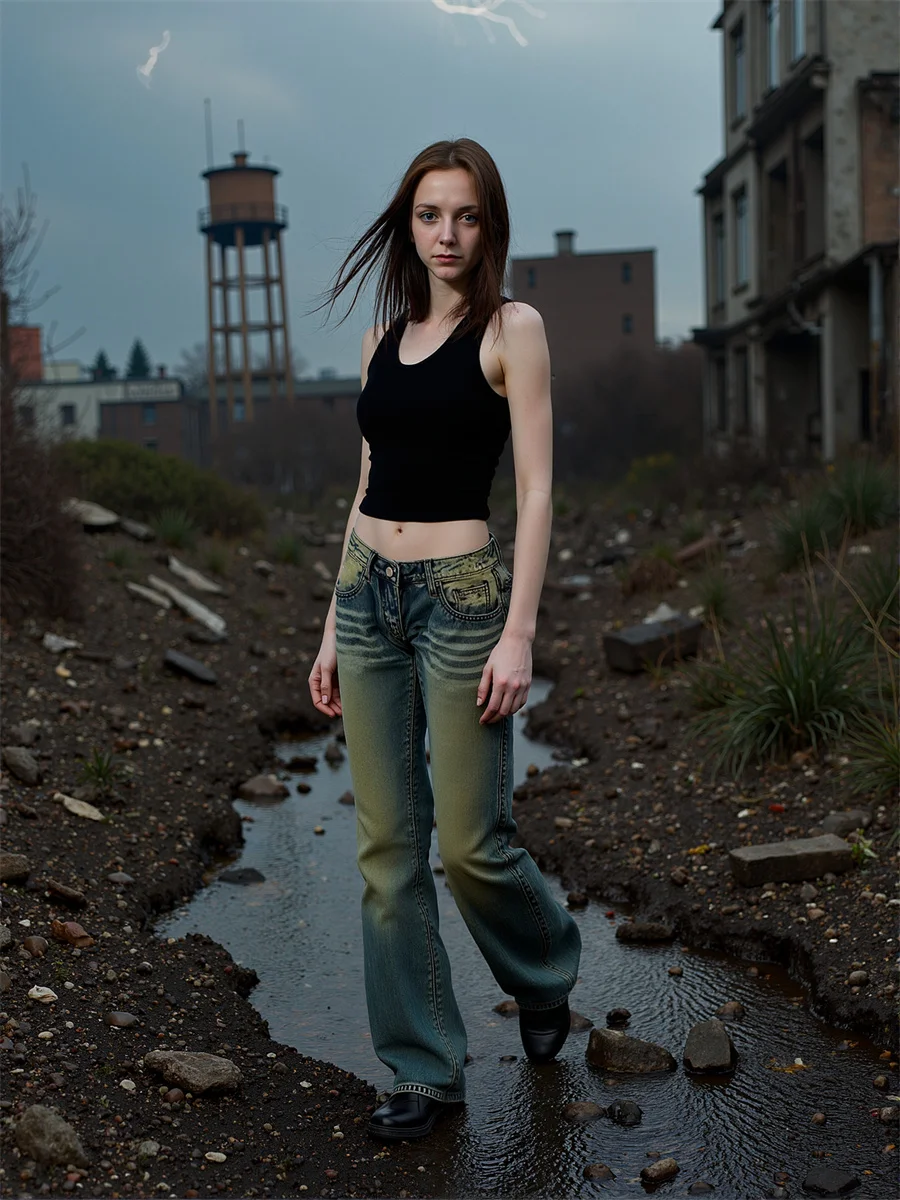 

Джинсы с низкой талией и расклешенными штанинами для девочек, 20 лет, новый стиль, джинсовые брюки, женская одежда, зимние, вафельные, облегающие, винтажные, для дома, для вечеринок