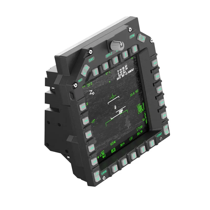 WINWING Multifunctional DCS F18 MFD Display Cockpit Functional Panel for Flight Simulation Games