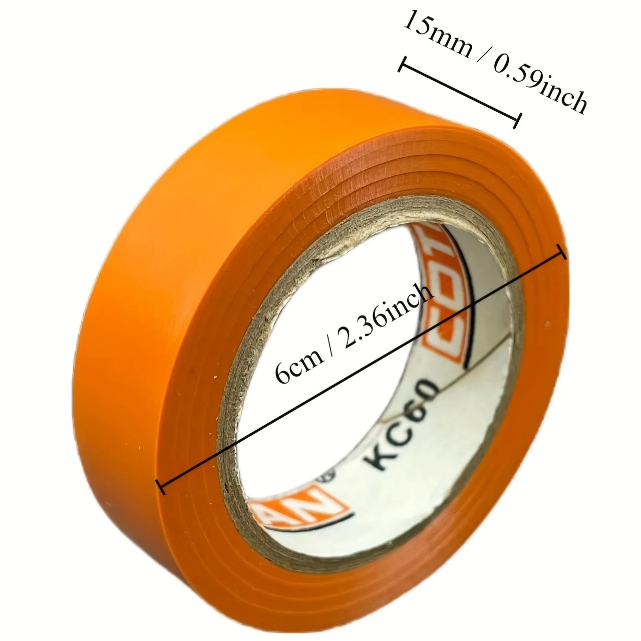 1 piece PVC colored electrical tape is waterproof, flame-retardant, insulated, and environmentally friendly image 2