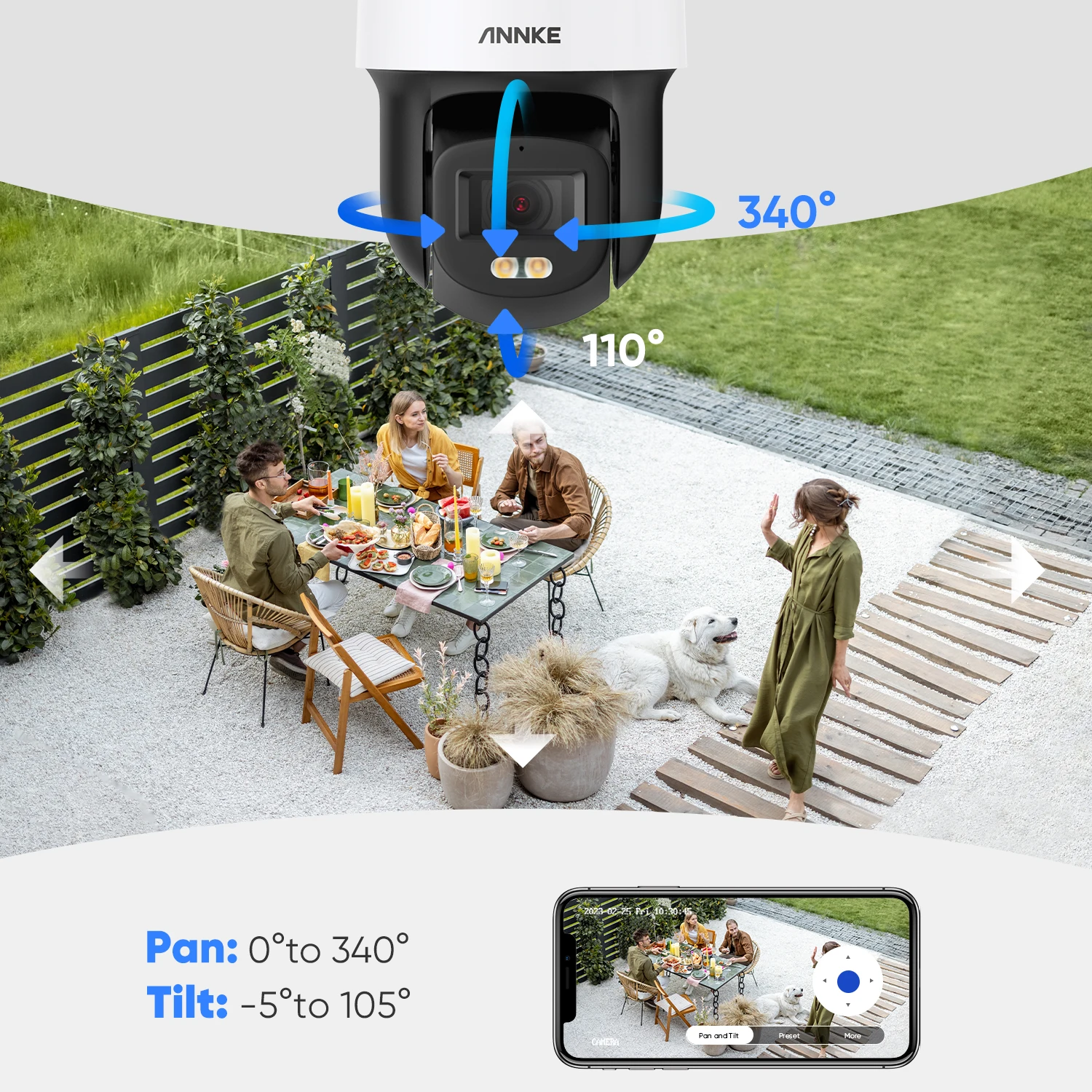 Annke 6MP POE Full kamera kolorowa Outdoor POE dwukierunkowa ochrona kamera ochrony Audio 2.8 MM obiektyw monitoring wideo dla zestaw monitoringu NVR