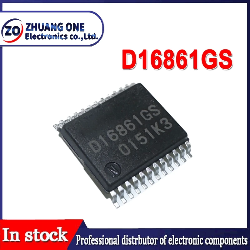 (1piece)100% New D16861GS D16861 16861GS UPD16861GS sop-24 Chipset