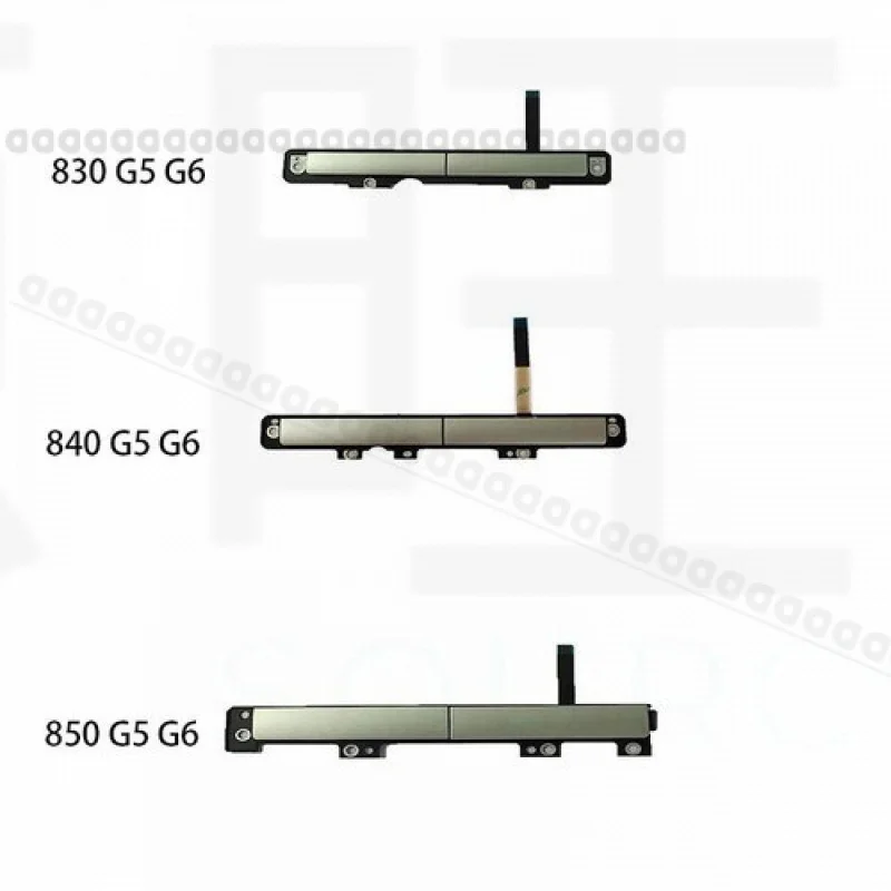 as-新しいラップトップタッチパッドトラックパッドキーボタンクリックパッド-hp-830-840-850-735-745-g5-g6-交換部品