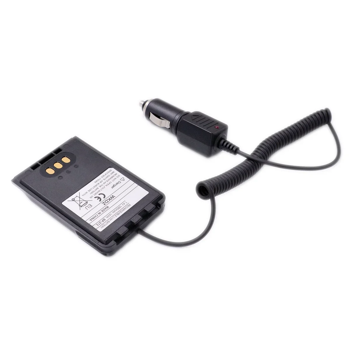 Eliminador de batería de Radio HAM BP272 para ICOM ID31 ID51 Walkie Talkie cargador de coche cable extensible accesorio de entrada DC12V