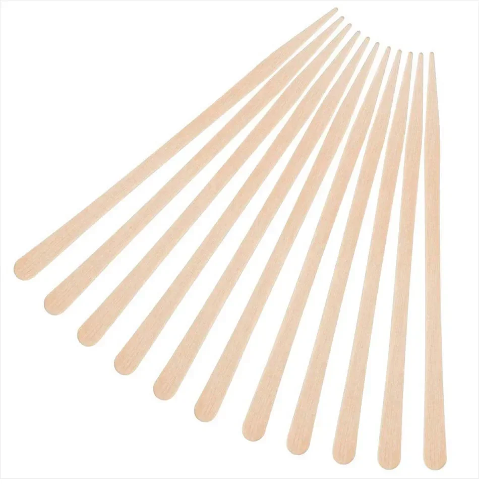 100PCS Frau Holz Haar Entfernung Stick Einweg Enthaarung Spachtel Wachs Sticks Holz Gesicht Augenbrauen Waxing Spachtel Schönheit Werkzeug – Detail 10