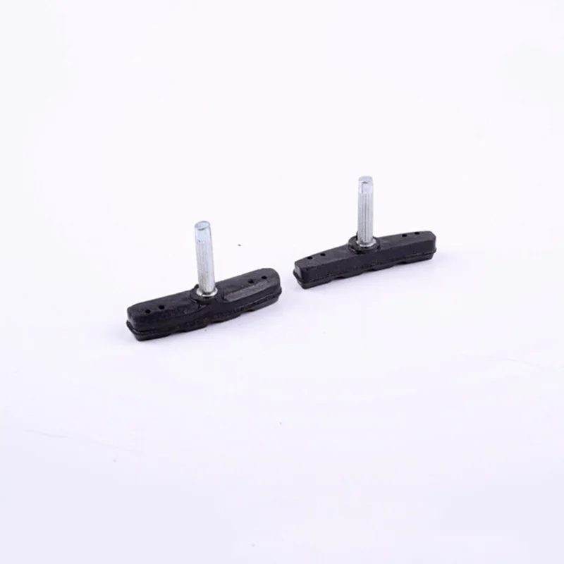 2024 1PC V-Brake V Brake Pads Blocks Holders Durable Rubber Shoes MTB Mountain Bike Road Bicycle Cycling Braking