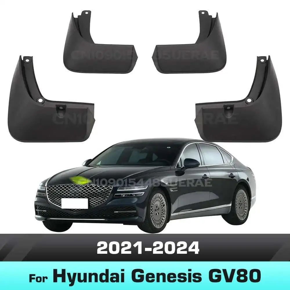 

For Hyundai Genesis GV80 2021 2022 2023 2024 Fender Mudguard Mud Flaps Guard Splash Flap Mudguards Car Accessories