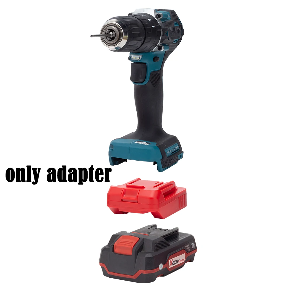 Bateria Converter Adaptador para Lidl Parkside X20v Team Li-ion para Makita 18v bl Ferramentas sem Fio Ferramentas Não Incluídas e Bateria