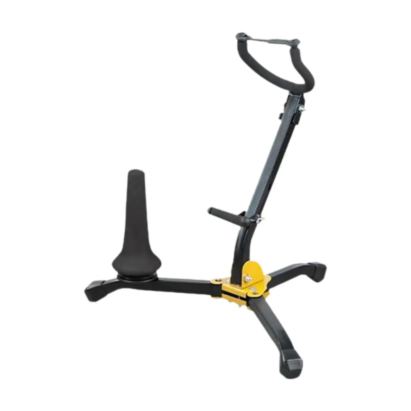 Foldable Saxophone Stand Instrument Accessory Portable Lightweight Saxophone Holder Alto Tenor Sax Stand Saxophone Tripod Stand