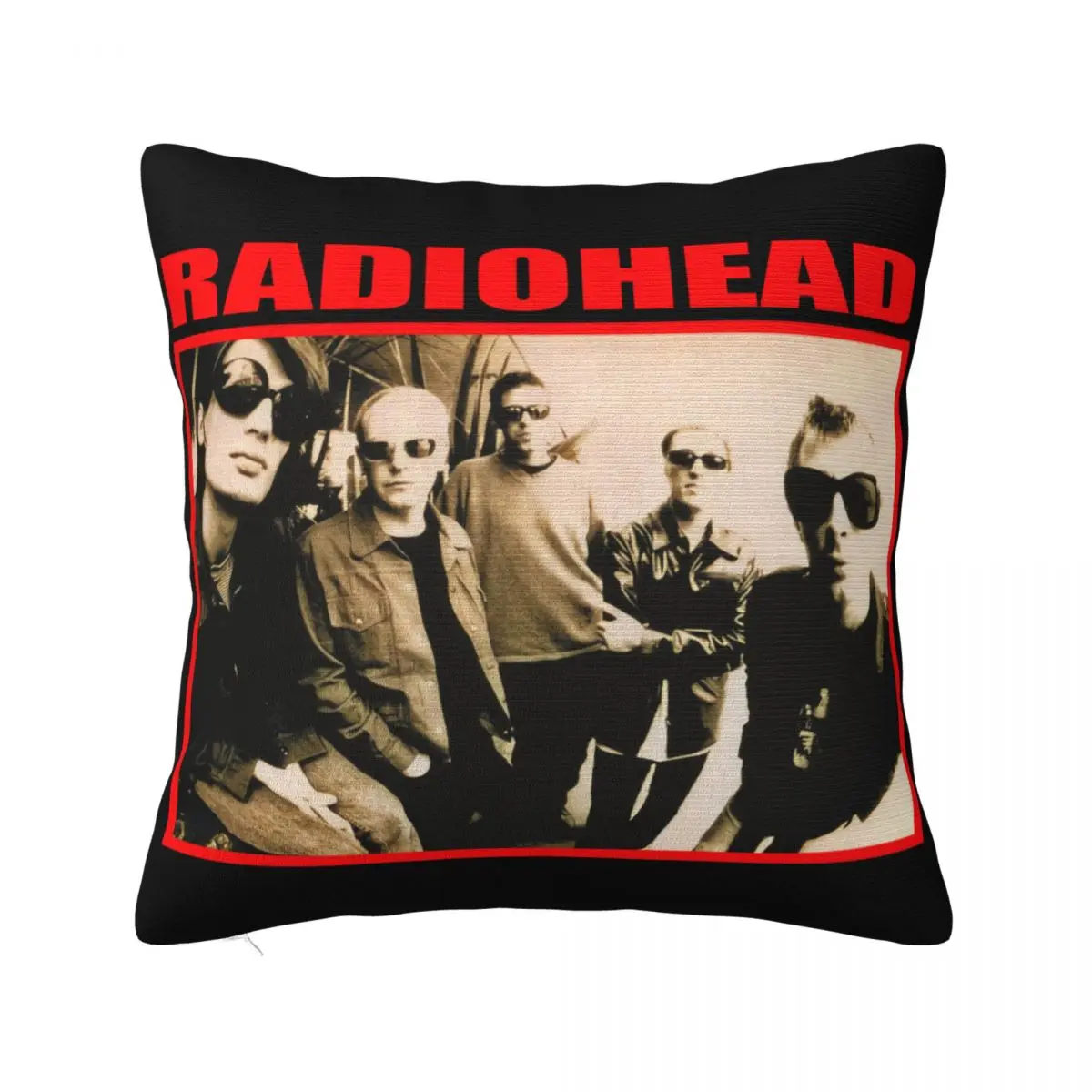 Vintage Radiohead Thom Yorke Ok Computer 90 Unisex Fashion Unisex T- Free Wholesale Cheap Sale Adult Pillow Case