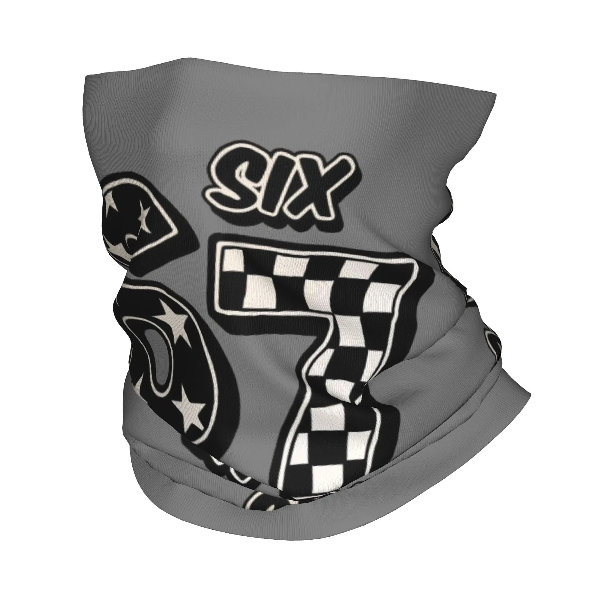 Custom Funny Sixty Seven  Bandana Winter Neck Warmer Men Windproof Wrap Face Scarf for Hiking  Gaiter Headband