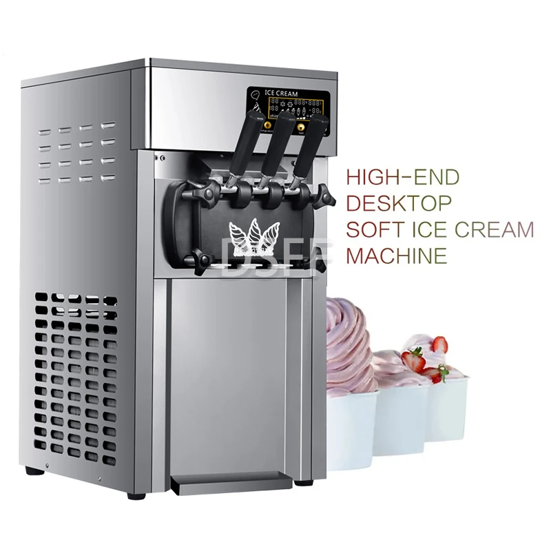 

Commercial Mini Taylor Soft Drink Ice Cream Machine With Stainless Steel Popsicle Making Machine And Pre Cooling Function