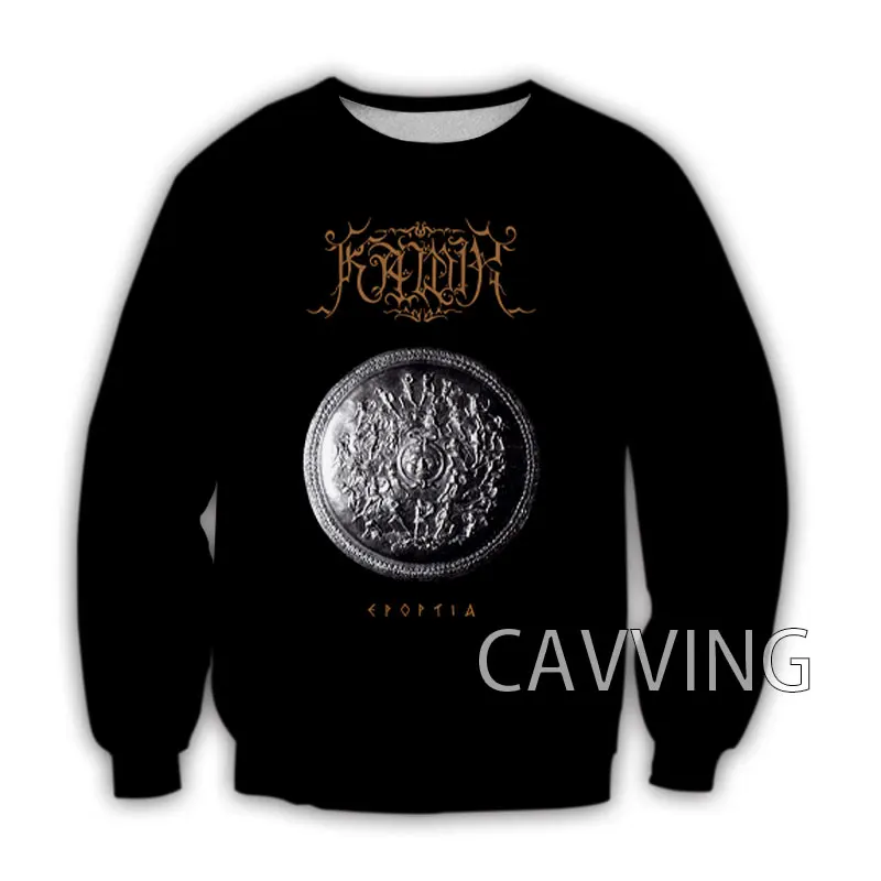 

CAVVING 3D Printed KAWIR Rock Crewneck Sweatshirts Harajuku Styles Tops Long Sleeve Sweatshirts for Men/women