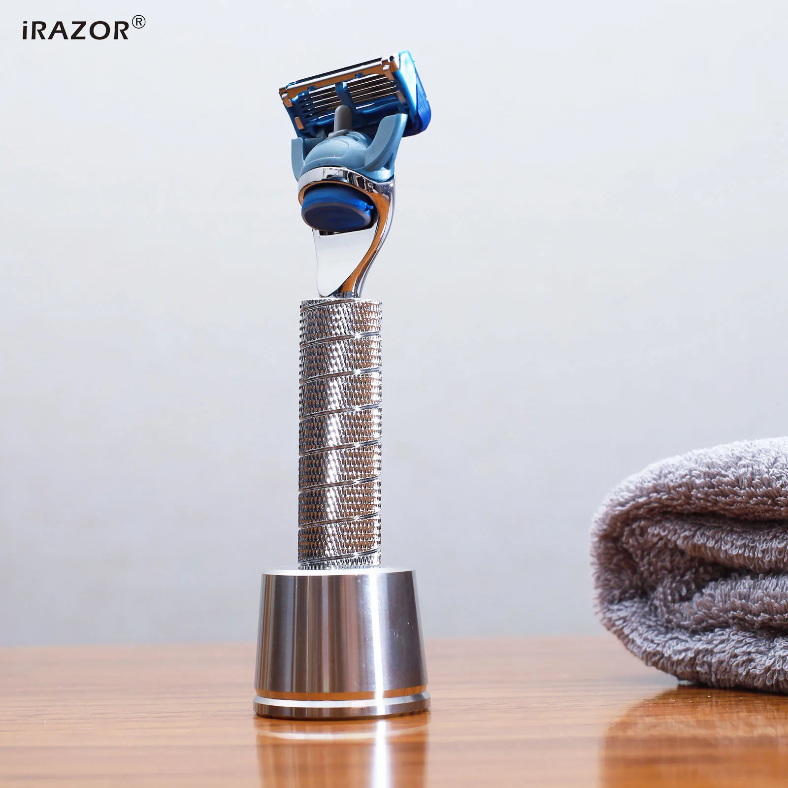 iRAZOR Fusion 5 Layers Razor for Shaving Man Barber Hair Beard Manual Mustache Removal Shaver Washable Detachable Grooming Tools