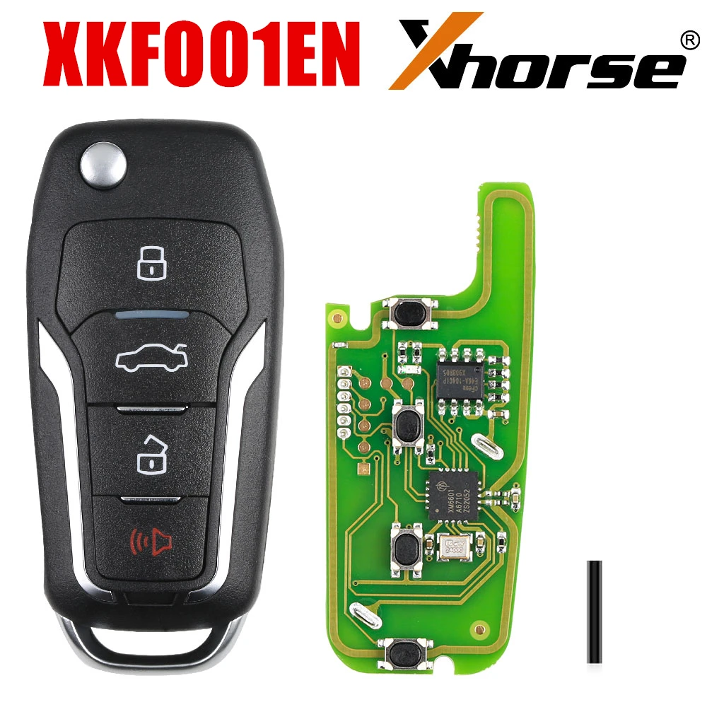 Xhorse Wire Key XKB501EN XKB506EN XKLKS0EN XKFO01EN XKHY01EN XKKF02EN XKHY05EN XKKF20EN XK Wire Remote Key 5PCS/Lot