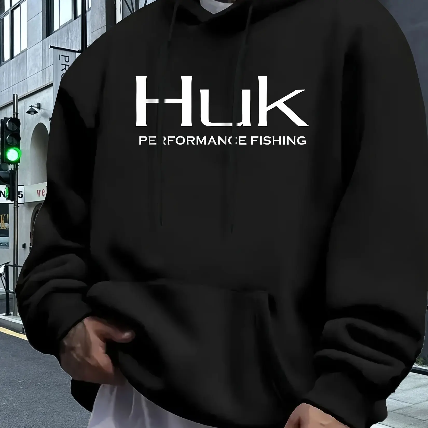 

Мужская повседневная толстовка с капюшоном и принтом HUK Performance Fishing_ — удобная посадка, всесезонная уличная и повседневная одежда для мужчин