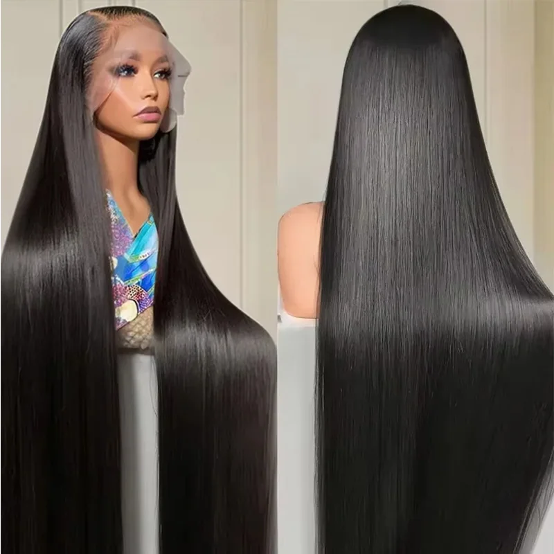 13x6 العظام مستقيم HD الدانتيل الشفاف خصلات الشعر المستعار الإنسان 100% البرازيلي قبل قطعها 13x4 الدانتيل شعر مستعار أمامي باروكة من شعر طبيعي للنساء #1