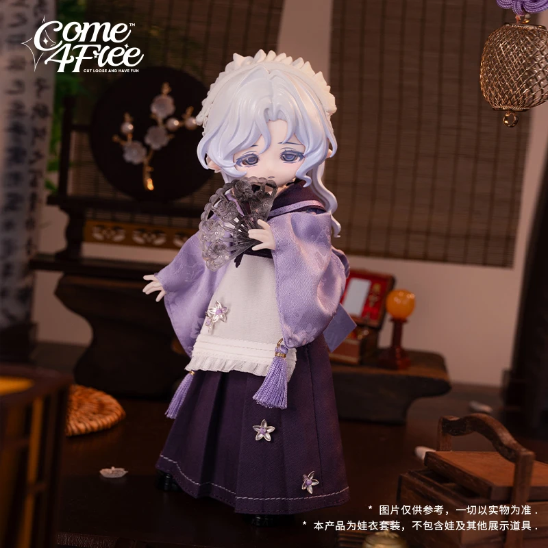 

Ob11 аксессуары для кукол Come4free 1/12 Bjd, комплект одежды, платье, сделай сам, подвижная кукла, одежда, орнамент, подарок для девочек, украшение, игрушки