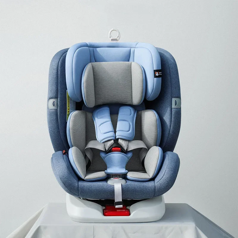 Children\'s Safety Chair Comfortable Breathable Car Seat Sponge Cushion Two-way Swivel Seat Newborn Car Baby Safety Chair