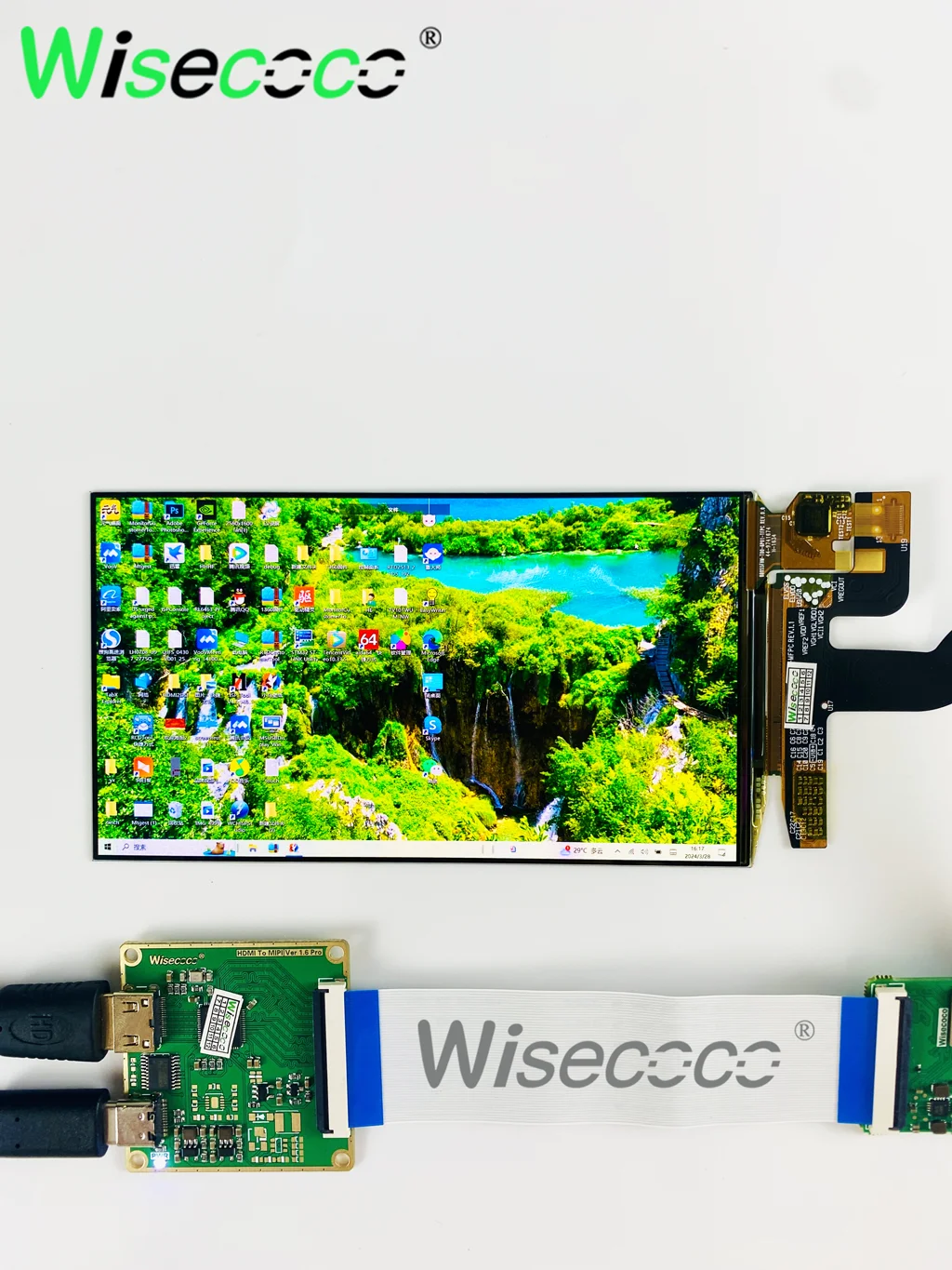 OLED 5.5 INCH 1920x1080 TOUCH SCREEN FHD AMOLED SCREEN DISPLAY 60Hz USB-C DRIVER BOARD RASPBERRY PI WIN 10 11 OLED TOUCH PANEL