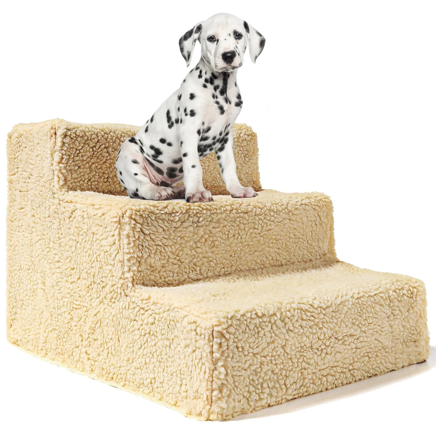 

Washable Ladder for Small Dog Cat Dog House Pet Ramp Anti-slip Removable 3 Steps Stairs Ladder Pet Supplies