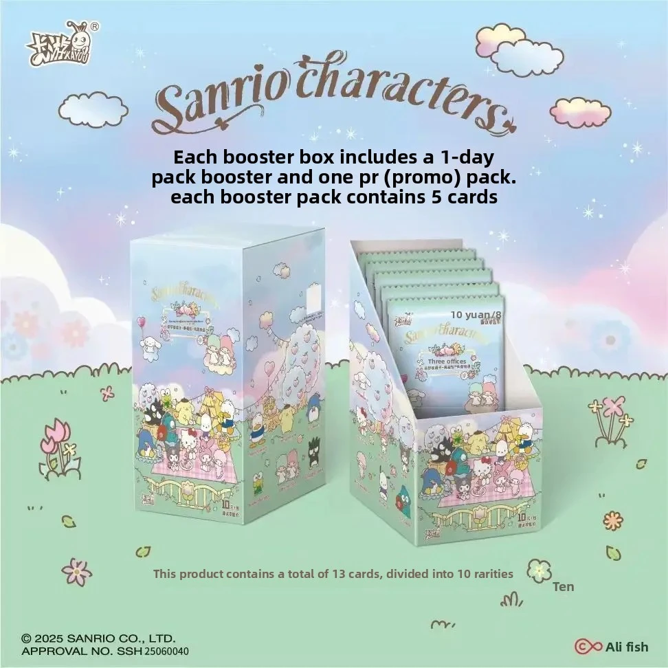 pacote-de-colecao-de-cartoes-kayou-sanrio-fragrant-story-dream-collection-produto-novo-e-original-cartao-periferico-cartao-para-meninas-presente