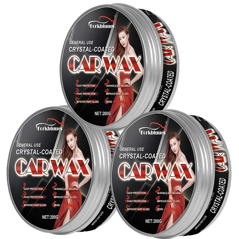 Natural Brazilian Carnauba Wax Paint Beauty Polish and Stain Removal Anti-scratch Car Wax Coating Solid Car Wax