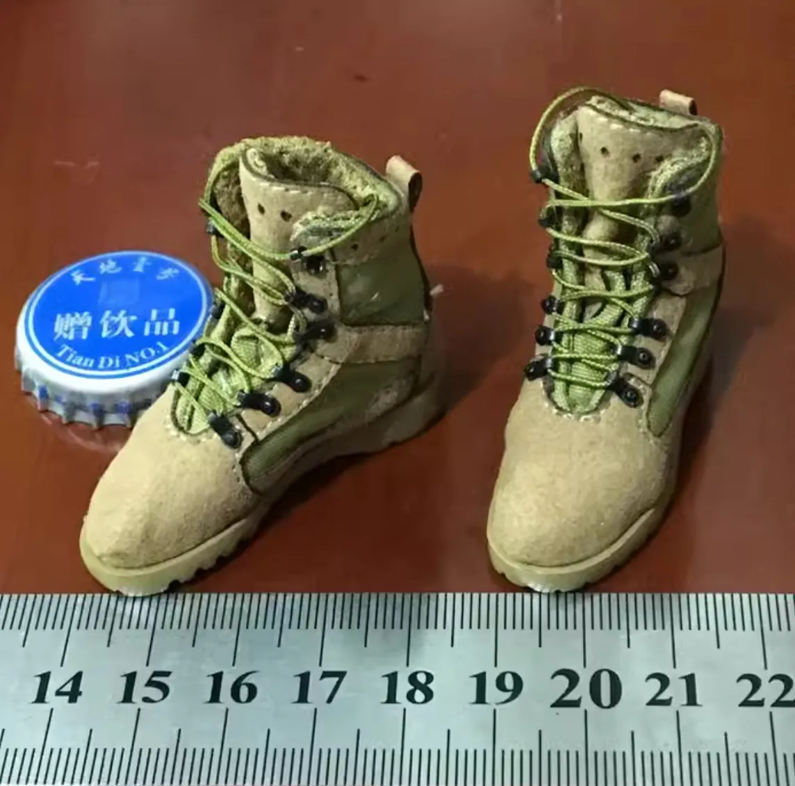 1/6 SoldierStory SS119 Asia Special Army Soldier Handsome Guy Long Hollow Tactical Boots Shoe Fit 12